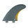 ROAM Twin Fin Set Medium two tab Smoke