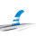 ROAM Surfboard Single Fin 7 Inch US Box Blau