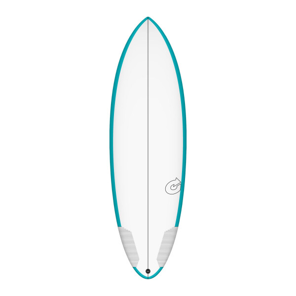 Surfboard TORQ TEC Multiplier 7.4 Rail Türkis