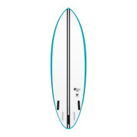 Surfboard TORQ TEC Multiplier 7.4 Rail Türkis