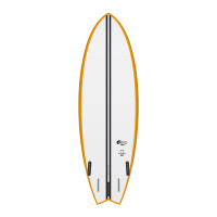 Surfboard TORQ TEC Summer Fish 5.6 Rail Orange
