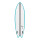 Surfboard TORQ TEC Twin Fish 6.4 Rail Türkis