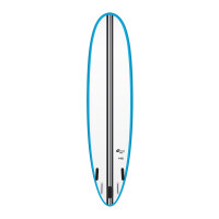 Surfboard TORQ TEC M2  6.6 Rail Blau